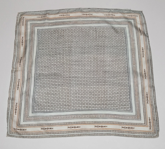 YSL Silk Square Scarf - Picture 2 of 5
